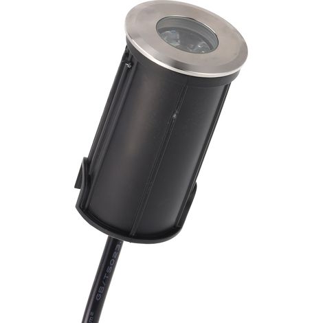 LED-Einbaustrahler, 3 W, 300 lm, 12 V DC, 2700 K, Schutzart IP67, 50.000 h (1/4)