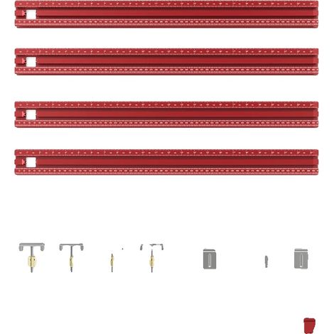 Taille-haie, Design réglable, Échelle de précision, 600mm (1/2)