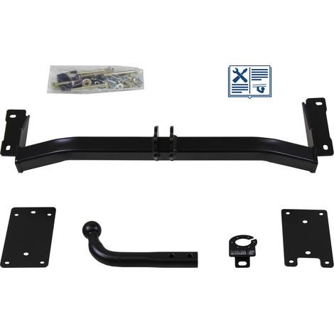 Attelage - Fiat SEICENTO / 600 - 01/99-01/05 - col de cygne - AUTO-HAK - Faisceau universel 13 broches (1/2)