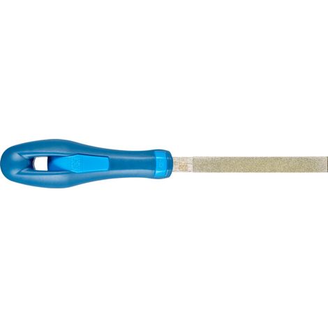 PFERD TOOLS Diamant-Werkstattfeile flachstumpf 100mm D151 (mittel) für harte Werkstoffe (1/3)