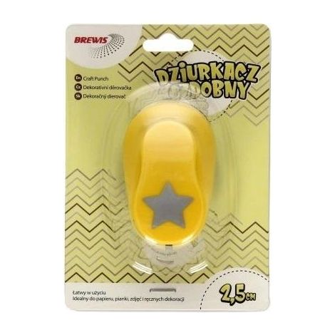 Perforatrice decorativa - Stella 2,5 cm MIX