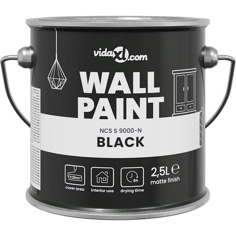 Peinture murale Noir 16,5 x 16,5 x 15,9 cm Impression murale CFW954028 (1/5)