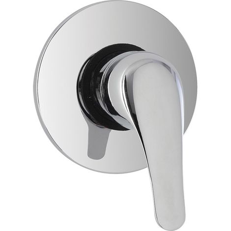 Miscelatore doccia in ottone cromato con corpo incasso incluso Kant (1/2)