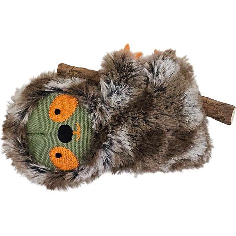 Nobby® Katzen Plüsch Faultier mit Stock, mit Catnip 13 cm