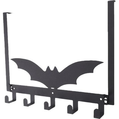 Metal door hanger with 5 hooks or wall mount (1/5)