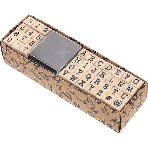 jeu de tampons en bois