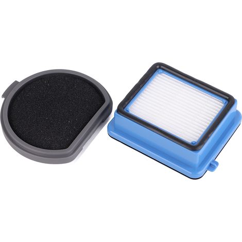 Kit de filtres pour aspirateur AEG FX9 : 1 filtre coton + 1 filtre écran (1/5)