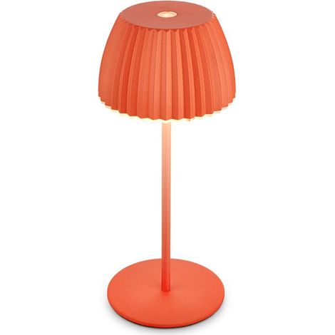 LED Tischlampe Akku LED Tischleuchte Dimmbar Kabellos Touch Aussen/Innen