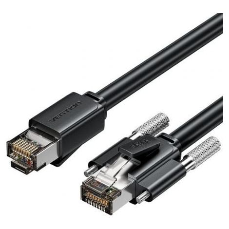 Cable de Red RJ45 SFTP Vention IBUBH Cat.6/ 2m/ Negro