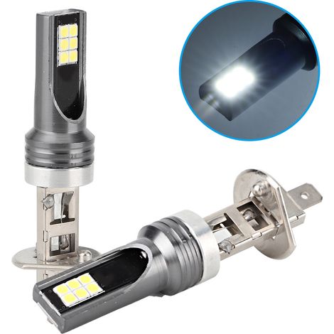 H1 3030-12LED-Scheinwerfer 6000K, wasserdicht, Kfz-Beleuchtung, Lampe, Autozubehör (1/5)