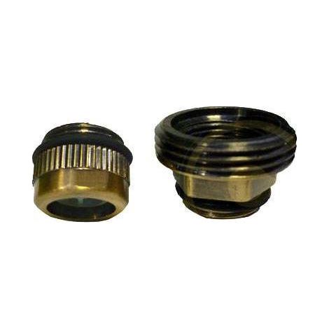 Raccordo per gomma con aeratore per rubinetto artistico - RUBINETTERIE ASSOCIATE - 5 pz