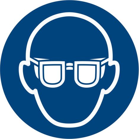 Panneaux d'obligation Protection oculaire obligatoire, Type: 03050