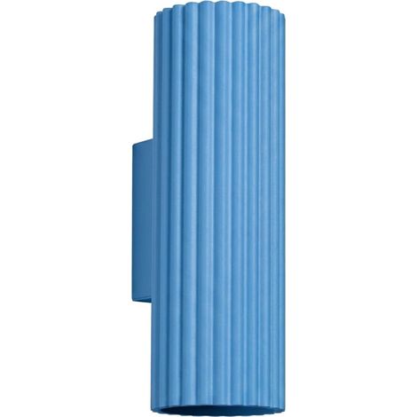 Wandleuchten KARBON hellblau 2xGU10 6.5cm Aluminium Sollux (1/5)