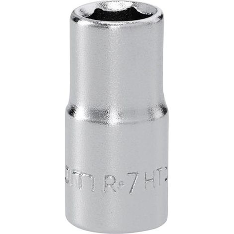Facom R.7HT R.7HT 6 Point Standard Socket 1/4in Drive 7mm FCMR7HT (1/2)