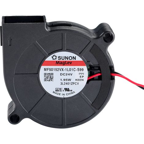 Accessoires pour imprimante 3D : Ventilateur turbo Sunon 5015 24 V (1/4)