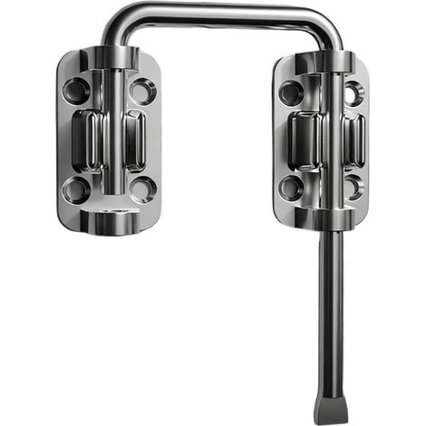 Stainless Steel Door Lock for Home Security (silver) (1/5)