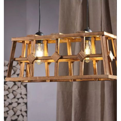 lampada a sospensione onli "heidi" 2xe27 (1/3)