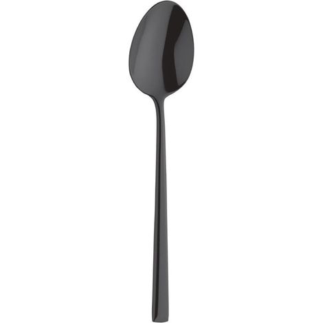 Cuillère à Dessert METROPOLE Noire - Lot de 12 - Amefa