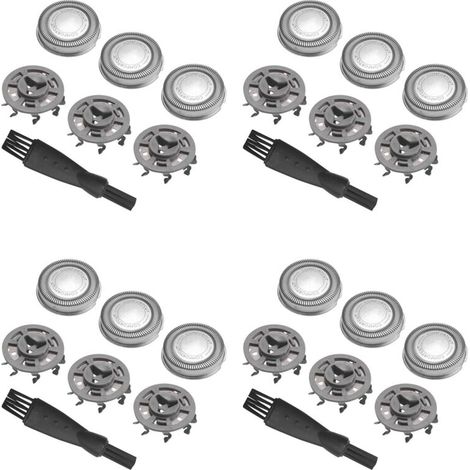 12 cuchillas de repuesto compatibles con las afeitadoras eléctricas de las series SH30, SH50, S1020, S1050 y S1060. (1/4)