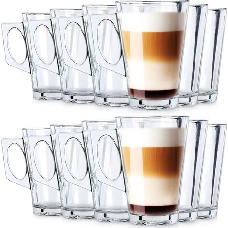 Vasos de 255 ml, 12 unidades.