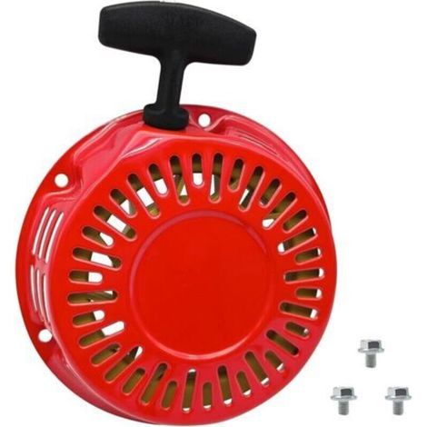 Recoil Starter Assembly for Predator Ghost ETQ Powermate All Power Echo Gentron AI Power 212cc 196cc 6.5 HP Generators, Red (1/5)