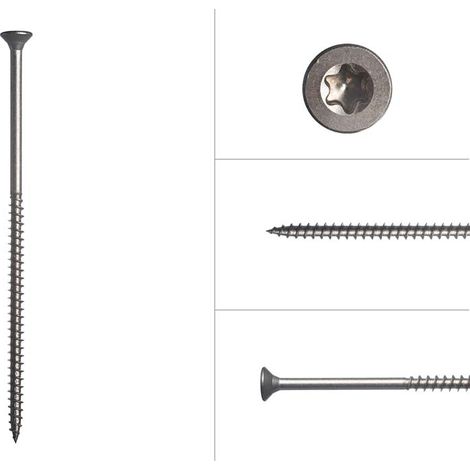 Vis aggloméré inox A2 5 x 120 mm Torx 25 - 200 pièces