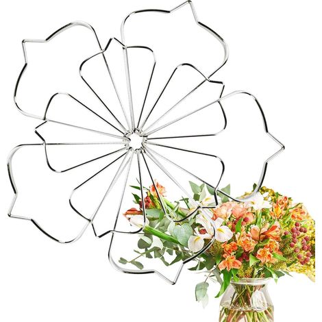 Support de tige – Support pour composition florale de 12,5 cm  Support d'arrangement floral en forme de fleur  Fleur grenouille fleurs Art accessoire fabricant de Bouquet support de tige en spirale po