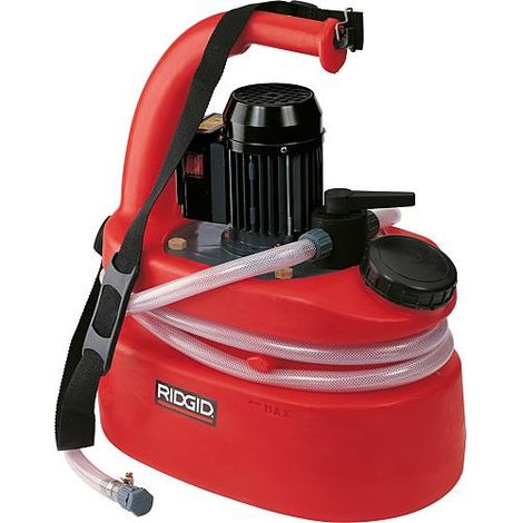 Ridgid – Pompe de détartrage 230V 110W – Débit 40l/h – Valve d'inversion haute performance – Pour chaudières et systèmes de chauffage fermés