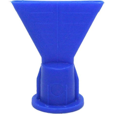 Accessoires pour mastic en silicone ondulé, cône, buse plate, 5 pièces (1/5)
