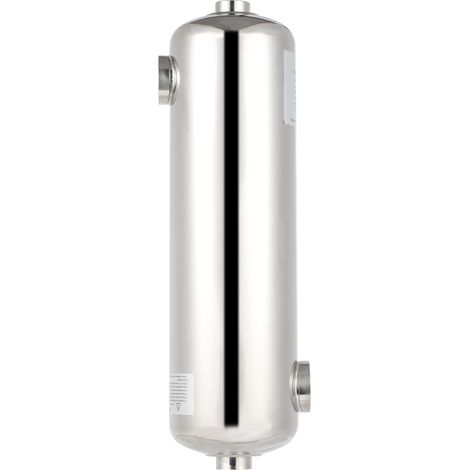 VINGO Riscaldamento piscina Riscaldatore per piscina Scambiatore di calore in acciaio inox 60KW (1/5)