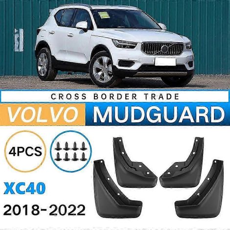 Bavettes de protection anti-éclaboussures pour Volvo XC40 (2018-2022) - Accessoires auto - Protection garde-boue - Lot de 4 (1/5)