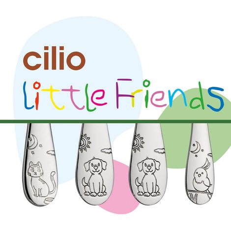 Cilio - Couverts enfants Friends 4 pièces (1/2)