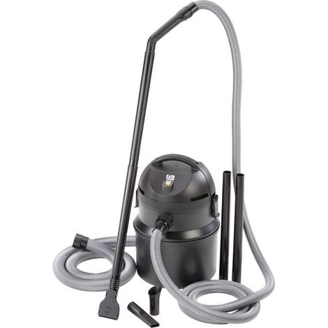 Aspirateur de piscine 50754 – Moteur 1400W – Réservoir 30L – Aspiration automatique jusqu'à 2m – Tuyau 4m et buses pour algues – Pontec