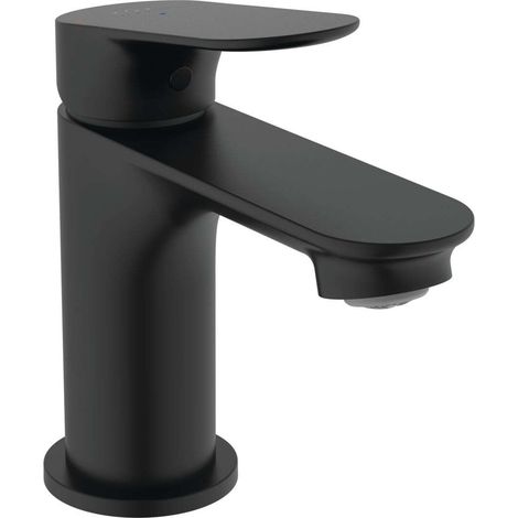 Ideal Standard Ceralife O - Mitigeur de lavabo avec bonde ClickClack, BlueStart, noir soyeux BE004XG (1/5)