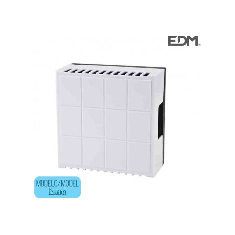 Sonnette musicale edm Duero 80 dB blanche design moderne