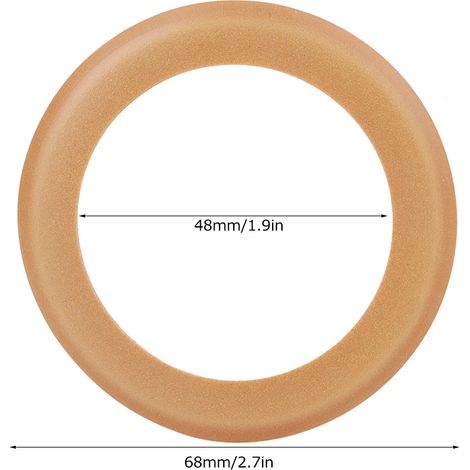 10 Pièces Joints Cylindriques en Caoutchouc pour Compresseur d'Air Silencieux Sans Huile 1100W (1/5)