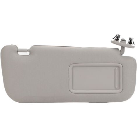 Visera parasol de tela gris, espejo retrovisor protector con cubierta de repuesto para Toyota Corolla 2007 a 2013, lado derecho 74310-02F60-E0 (1/5)
