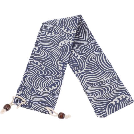 Sac à baguettes de style japonais, sac à baguettes en polyester, sac à baguettes universel-44.50X8.00X0.50CM