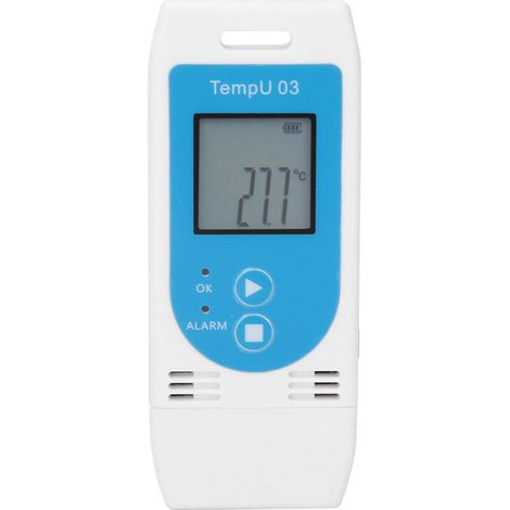Jeffergarden Enregistreur de données LCD USB sur la température et l'humidité Enregistreur de données PDF GSP