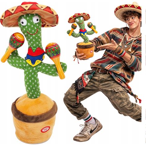 Tanzender Kaktus-Maracas – Wiederholungsgeschenk – Hochwertiges Spielzeug (1/5)