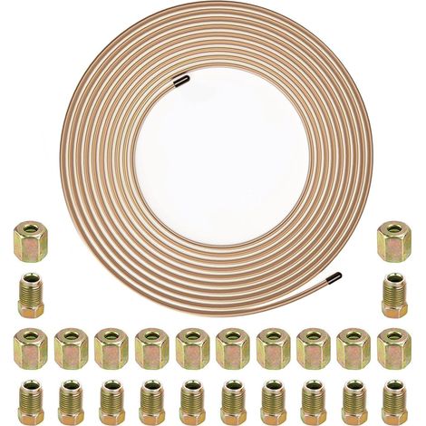 10 m de câble de frein Ø 4,75 mm (3/16") Ensemble avec 12 pièces de raccords M10 (1/5)