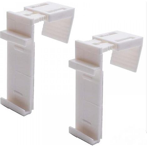 Ensemble de 4 accessoires pour stores enrouleurs, support de serrage pour stores enrouleurs, sans perçage, réglable (1/4)