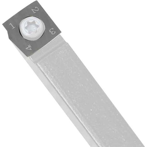 Kit 9 plaquitas de carburo para gubia madera de 11mm Holzmann 10015510