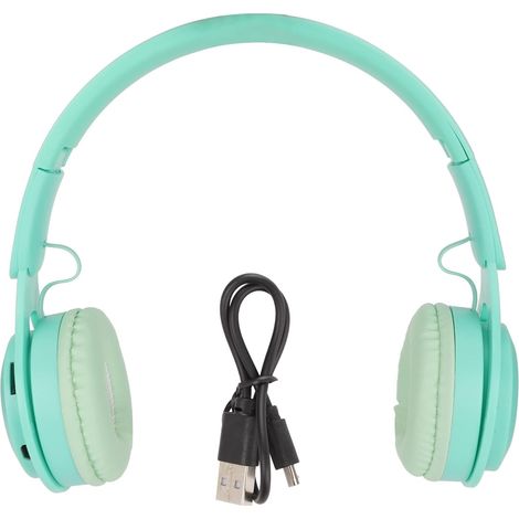Casque o enfant Y08 Macaron, élégant, stéréo, pliable, avec prise (1/5)