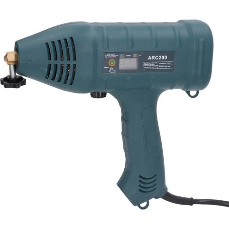 Poste à souder à l'arc MMA 2200W, pistolet IGBT onduleur numérique avec câble de masse, prise UE 220V, kit complet de soudage portatif (1/5)