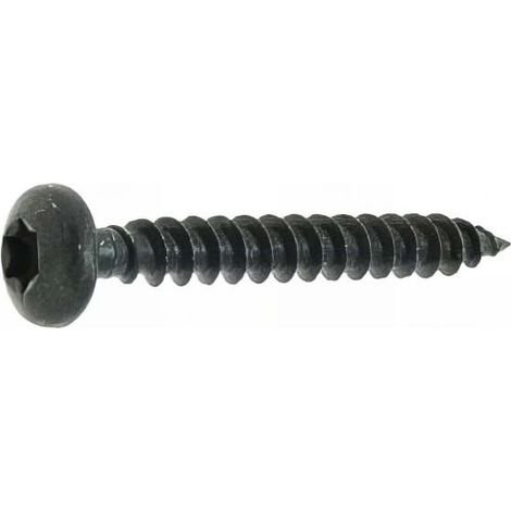 500 vis agglo tête cylindrique Torx acier zingués Noir - Diamètre 4 mm - Longueur 20 mm mm