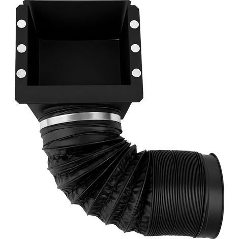 Aimanté Granulé Nettoyage Entonnoir pour Fumoir Grill, Trémie Granulés Coulissante Nettoyage Goulotte avec Tuyau Flexible Compatible avec Traeger Pit Boss & La Plupart (1/5)
