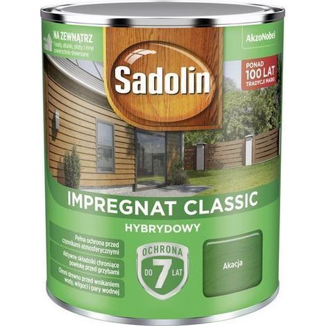 SADOLIN IMPREGNAT CLASSIC HYBRYDOWY 7 LAT AKACJA 0.75L - 5SACH.AKA0.7