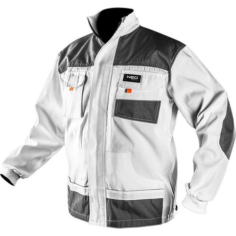 Weißes Arbeitssweatshirt, HD, Größe M/50 (1/5)