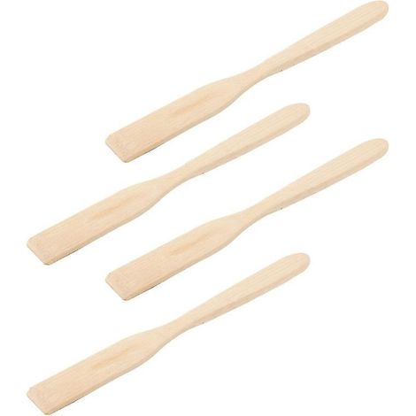 9 bâtonnets mélangeurs en bois